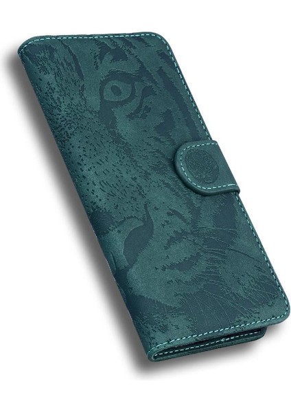 Xiaomi Redmi Not 12 Pro 5g Için Flip Case Kabartmalı Sevimli Kaplan Deri (Yurt Dışından)
