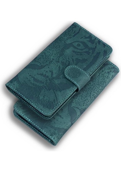 Xiaomi Redmi Not 12 Pro 5g Için Flip Case Kabartmalı Sevimli Kaplan Deri (Yurt Dışından)