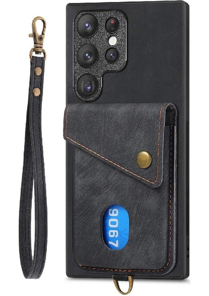 Samsung Galaxy S23 Ultra Premium Deri Kart Yuvası Ayrılabilir (Yurt Dışından) modelleri
