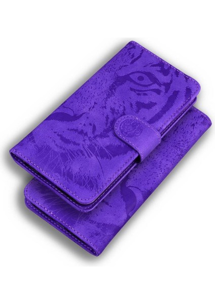 Xiaomi 13 Lite Için Flip Case Deri Cüzdan Kabartmalı Sevimli Kaplan Kickstand (Yurt Dışından) modelleri