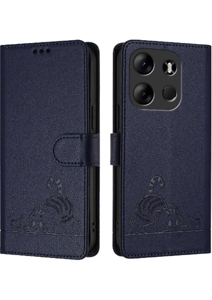 Tecno Spark Için Kılıf Gitmek 2023 Cüzdan Kapak Çevirin Kedi Rfıd Kart Yuvası Tutucu (Yurt Dışından) indirimleri