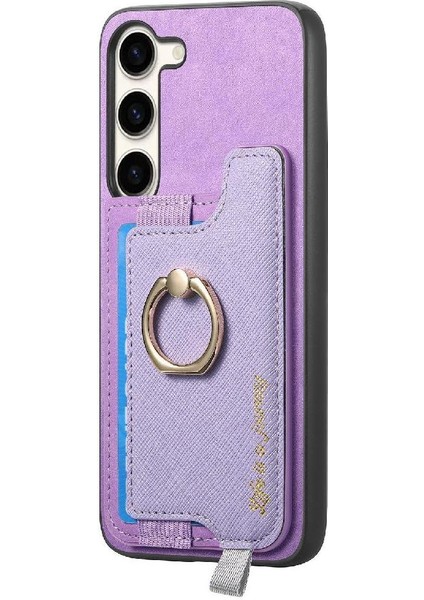 Samsung Galaxy S23 Artı Cüzdan Manyetik Halka Standı Tutucu Magsafe (Yurt Dışından)