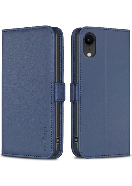 IPhone Xr Için Flip Case Pu Deri Cüzdan Darbeye Tpu Iç Kabuk Kartı (Yurt Dışından)