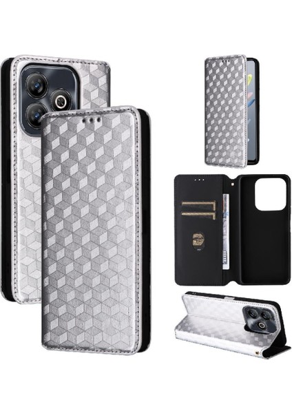 Zte Blade A75 4g 3D Desen Manyetik Kapatma Cüzdan Kartı Için Flip Case (Yurt Dışından)