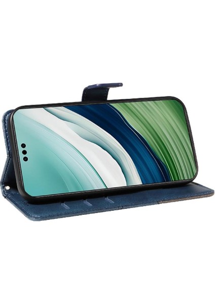 Manyi Mall Huawei Mate 60 Pro Için Flip Case Deri Telefon Koruma Kılıfı ve Kart (Yurt Dışından)