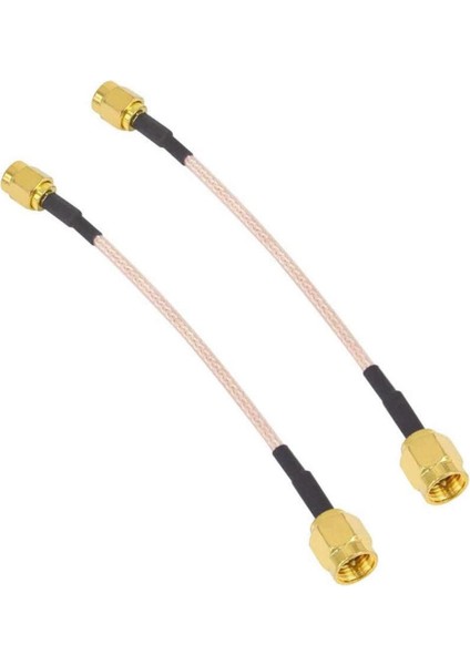 RG316 10CM Sma Erkek Erkek Kablo Rf Uzatma Kablosu Altın Kaplama Soket 0-6ghz Wi-Fi Anten Fpv Lora