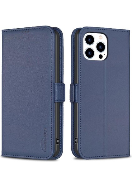 IPhone 14 Için Flip Case Pro Manyetik Kickstand Darbeye Tpu Iç Kabuk (Yurt Dışından)