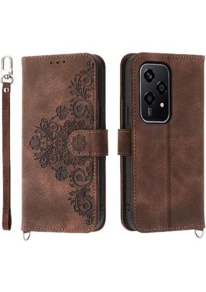 Onur 200 Lite Darbeye Bileklik Çoklu Kredi Kartı Için Flip Case (Yurt Dışından)