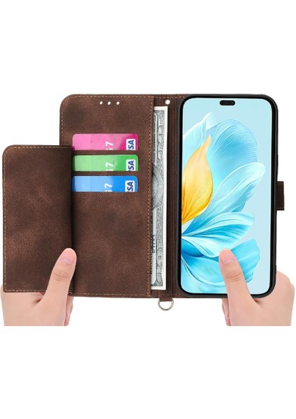Onur 200 Lite Darbeye Bileklik Çoklu Kredi Kartı Için Flip Case (Yurt Dışından)
