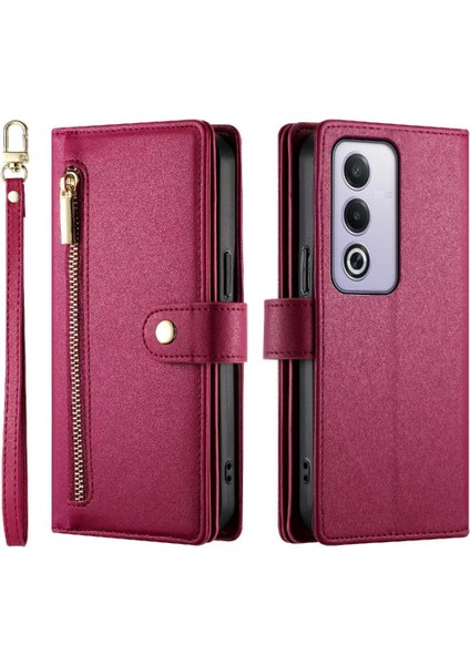 Oppo A3 Pro Cüzdan Standı Çok Fonksiyonlu Iş Crossbody Için Flip Case (Yurt Dışından)