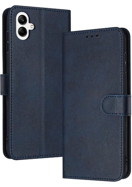 Kart Yuvası ile Samsung Galaxy A06 Kickstand Pu Deri Için Flip Case (Yurt Dışından)