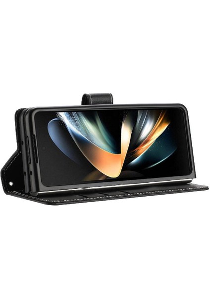 Samsung Galaxy Z Için Flip Case ile 4 5g Kickstand Saf Renk Kat (Yurt Dışından)