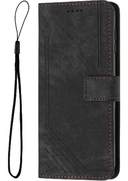 Samsung Galaxy A16 Kickstand Cüzdan Pu Deri Kart Için Flip Case (Yurt Dışından)