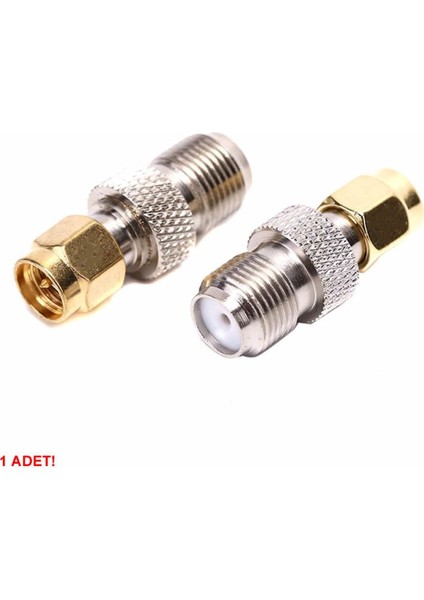 F Tip Dişi To Sma Erkek Adaptör Soket Konnektör 0-6ghz Cctv Tv Radyo Rf Wi-Fi Anten fırsatları