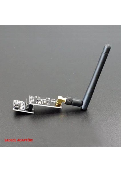 NRF24L01 Adaptör Kart NRF24L01 Pa Lna 8 Pin Dönüştürücü Devre 12V