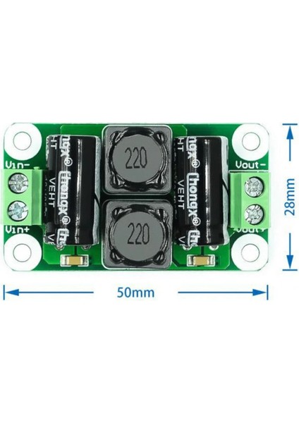 0-50V 4A Dc Güç Kaynağı Filtresi Gürültü Bastırıcı Azaltıcı Filtre Bead Rfı Emı Girişim Engelleyici
