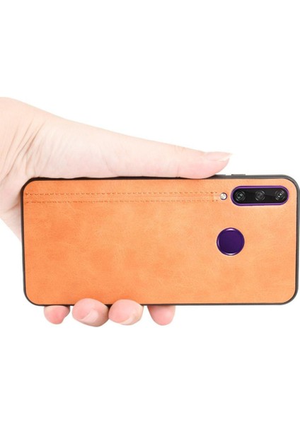 Huawei Y6P Darbeye Sözleşmeli Tasarım Ince Klasik Için Hafif Durumda (Yurt Dışından) modelleri