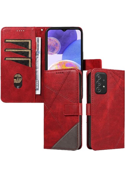 Manyi Mall Samsung Galaxy M23 5g Için Flip Case ve Telefon ile Kart Yuvası Yüksek Kaliteli (Yurt Dışından)