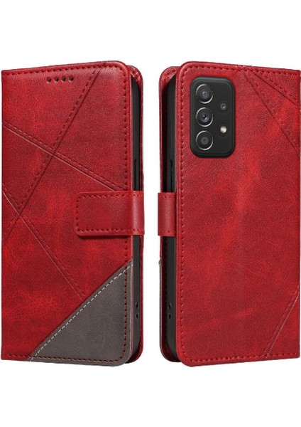 Manyi Mall Samsung Galaxy M23 5g Için Flip Case ve Telefon ile Kart Yuvası Yüksek Kaliteli (Yurt Dışından)