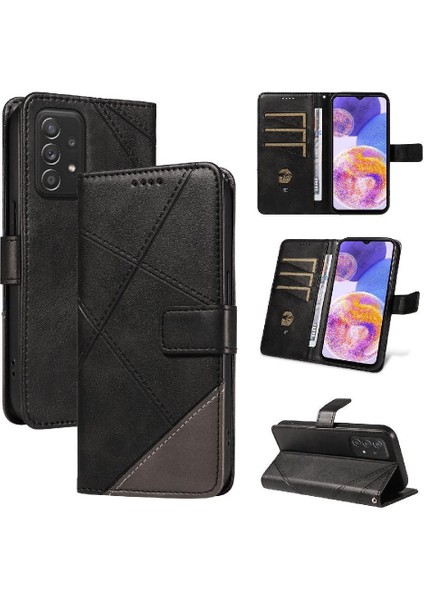 Manyi Mall Samsung Galaxy M23 5g Için Flip Case ve Telefon ile Kart Yuvası Yüksek Kaliteli (Yurt Dışından)