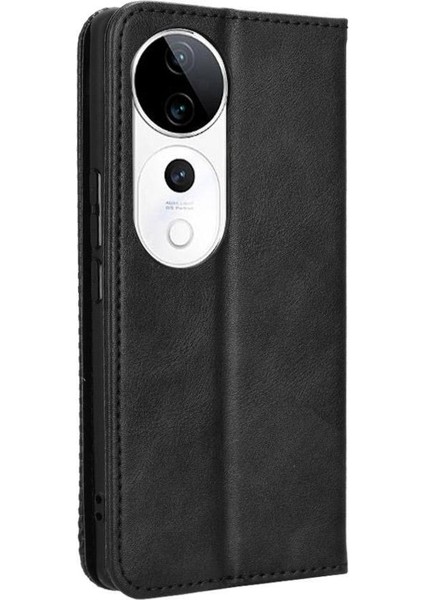 Vivo S19 Pro 5g Cüzdan Pu Deri Manyetik Kapatma Için Kılıf (Yurt Dışından)