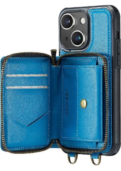 IPhone 14 Için Kılıf 360&DEG; Koruma Şık ve Fonksiyonel Çift Kayış Rfıd (Yurt Dışından) indirimleri