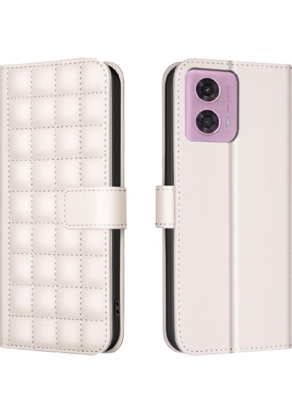 Motorola Moto G24 Pu Deri Kart Yuvaları Tutucu Koruyucu Için Flip Case (Yurt Dışından)
