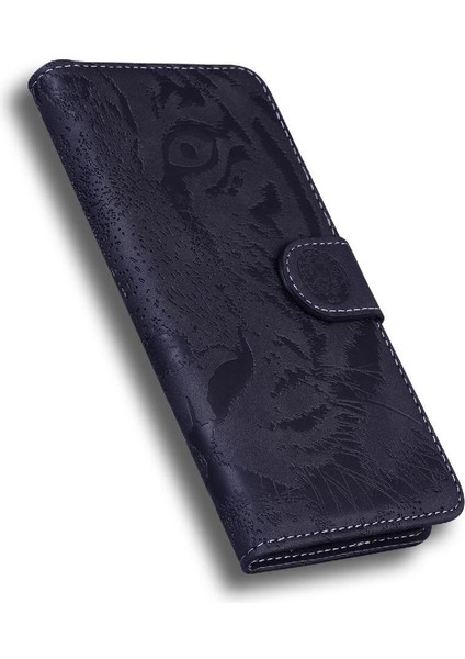 Tecno Kıvılcım 10C Deri Cüzdan Kickstand Koruyucu Kabartmalı Için Flip Case (Yurt Dışından)