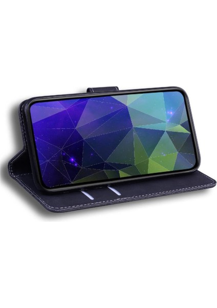 Tecno Kıvılcım 10C Deri Cüzdan Kickstand Koruyucu Kabartmalı Için Flip Case (Yurt Dışından)