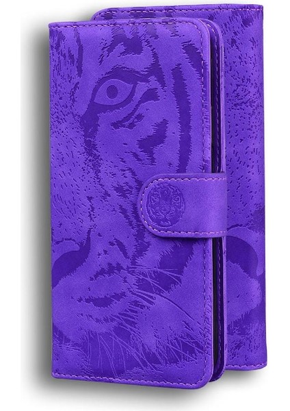 Tecno Kıvılcım 10C Deri Cüzdan Kickstand Koruyucu Kabartmalı Için Flip Case (Yurt Dışından)
