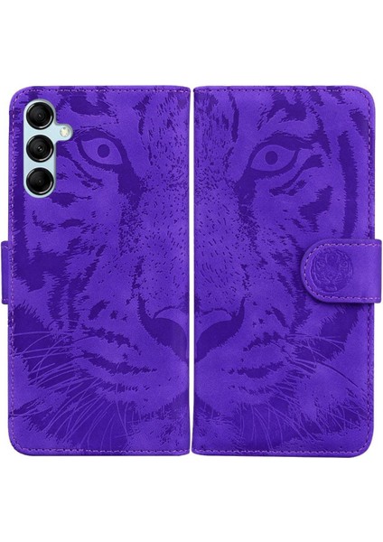 Samsung Galaxy M54 Deri Cüzdan Kickstand Koruyucu Sevimli Için Flip Case (Yurt Dışından)