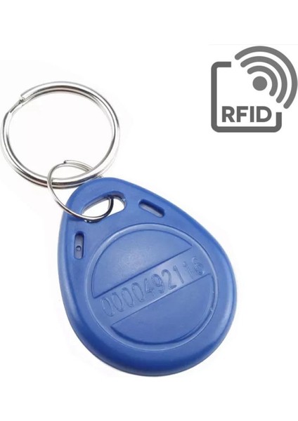 Uıd Kimlik Numarası Değiştirilebilir 125KHZ Rfıdrfid Manyetik Anahtarlık Proximity Göstergeç EM4100
