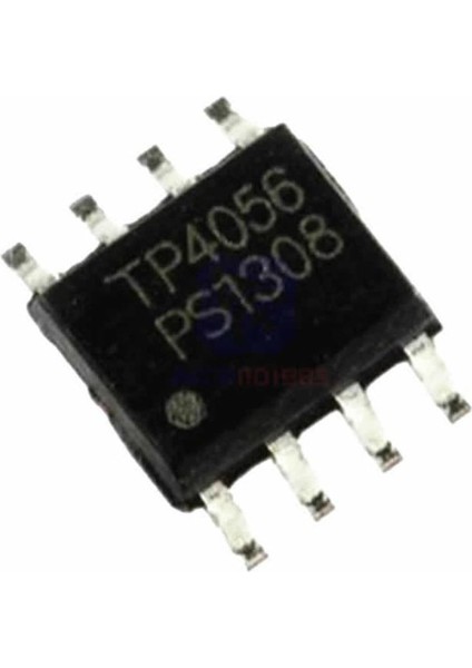 TP4056 3,7V 1A Lityum Li-Lon Batarya 18650 Pil Şarj Entegresi Sop-8
