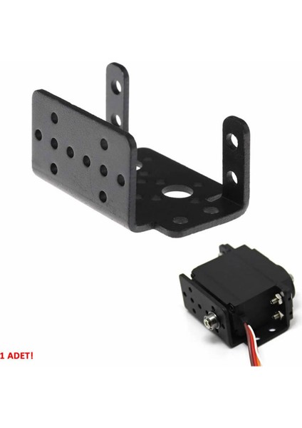 Servo Motor Metal Montaj Parçası Braket MG995 MG996R S3003 TD-8120MG Alüminyum Tutucu fırsatları