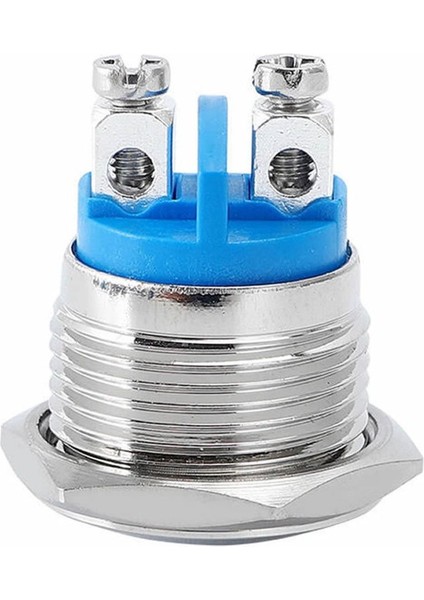 16MM Metal Panel Montaj Yuvarlak Kafa Push Buton No Dc 6A 12V Ac 3A 250V IP67 Su Geçirmez indirimleri