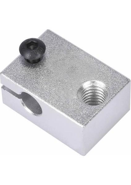 V6 3D Yazıcı Alüminyum Extruder Isıtıcı Blok 1.75 / 3.0mm Filament Uyumlu