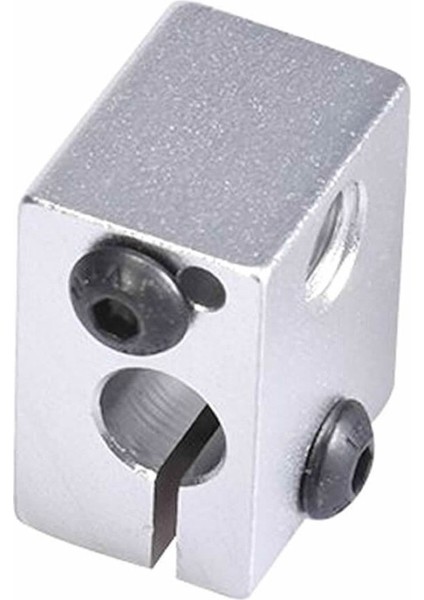 V6 3D Yazıcı Alüminyum Extruder Isıtıcı Blok 1.75 / 3.0mm Filament Uyumlu fırsatları