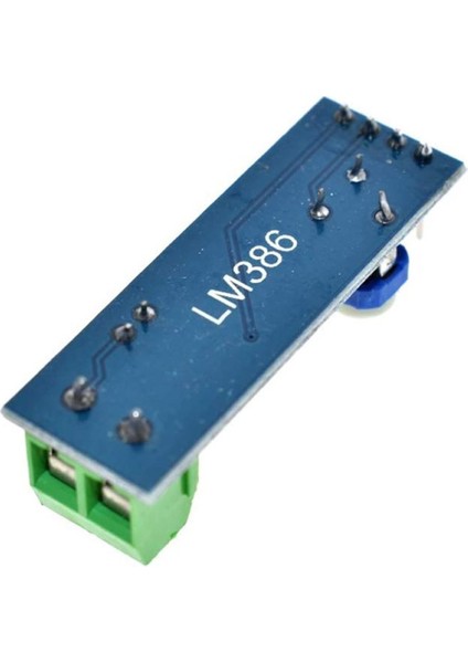 LM386 Ses Kuvvetlendirici Modül Dc 5V / 12V Mono Ayarlanabilir Ses Yükseltici Mikrofon Amfi