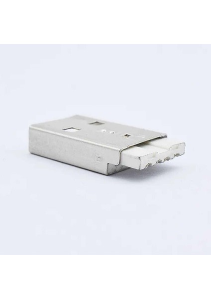 USB Type A Erkek Soket Lehimlenebilir 4 Pin Diy Tip A Elektronik Devre Cihaz USB 2.0 Konnektör