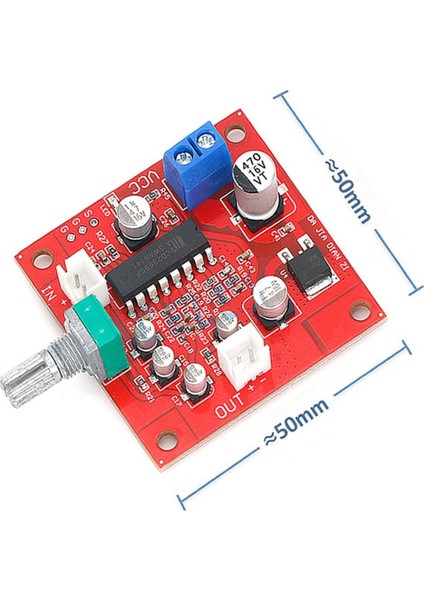 PT2399 Mikrofon Ses Eko Yankı Tekrar Efekt Modül Yansıma Kontrol Gecikme Ayar Karaoke Dc 6-15V