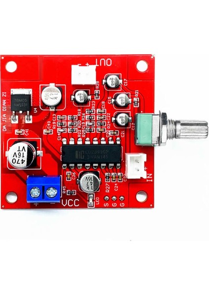 PT2399 Mikrofon Ses Eko Yankı Tekrar Efekt Modül Yansıma Kontrol Gecikme Ayar Karaoke Dc 6-15V