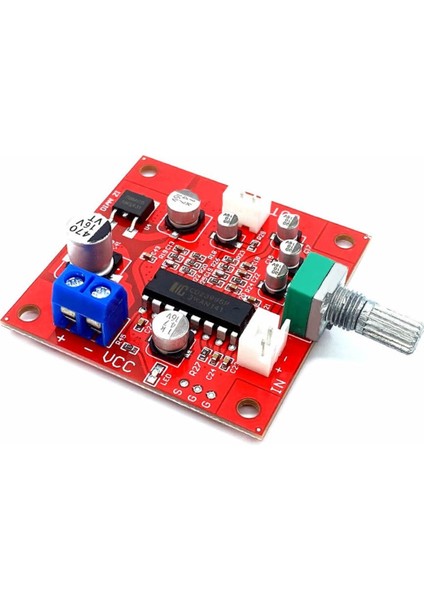 PT2399 Mikrofon Ses Eko Yankı Tekrar Efekt Modül Yansıma Kontrol Gecikme Ayar Karaoke Dc 6-15V