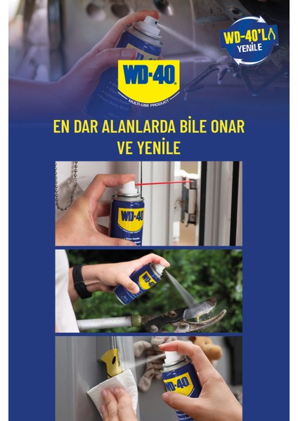 Wd-40  200 ml x 3 Adet