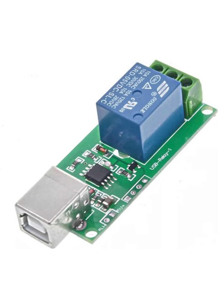 1 Kanal USB Röle Kontrol Modülü Bilgisayardan Cihaz Açma Kapama Hid USB No Nc 220V 10A Uyumlu fiyatları