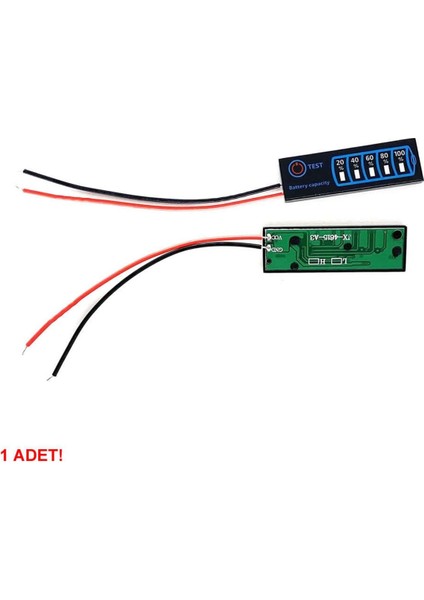 5-30V Pil Kapasite Göstergesi 2s / 8s Li-Ion Lifepo4 Kurşun Asit Batarya Akü Seviye Kapasite fiyatları