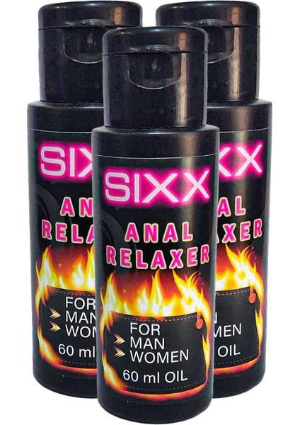 3lü Bay Bayan Yağ Relax - 60 Ml
