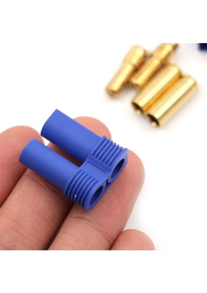 Ec5 Dişi Erkek Konnektör Çifti 5mm Altın Banana Tip 100A Rc Lipo Pil Batarya Akü Bağlantı Soketi modelleri