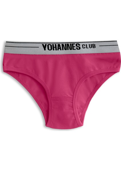 Yohannes Club Yohannes Club kız Çocuk Pamuklu Iç Çamaşırı Takımı, Slip Külot ve Atlet