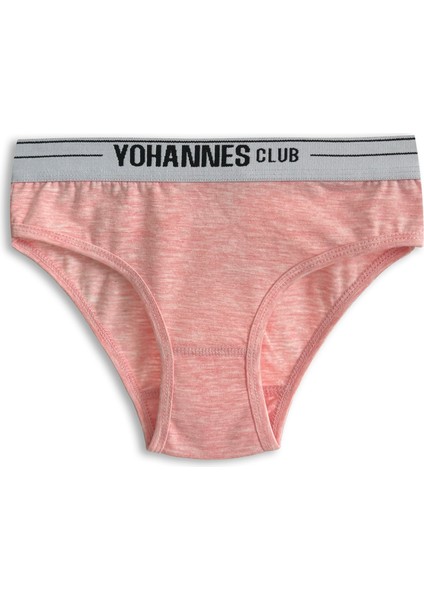 Yohannes Club Yohannes Club kız Çocuk Pamuklu Iç Çamaşırı Takımı, Slip Külot ve Atlet