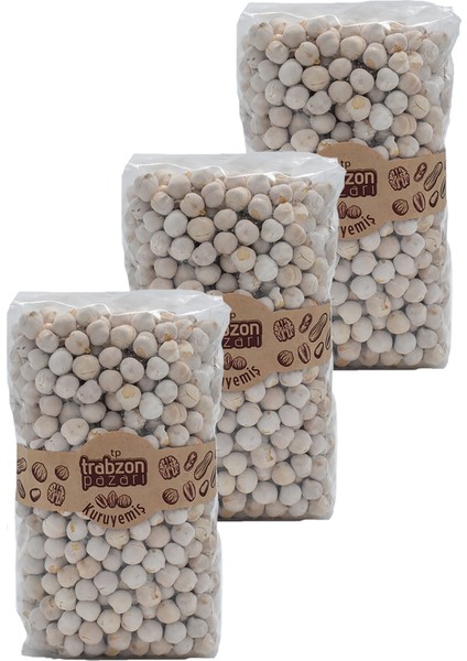 Trabzon Pazarı Yerli Beyaz Leblebi 3X260 gr